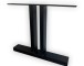 Dubbele T-poten eettafel - set van 2 
