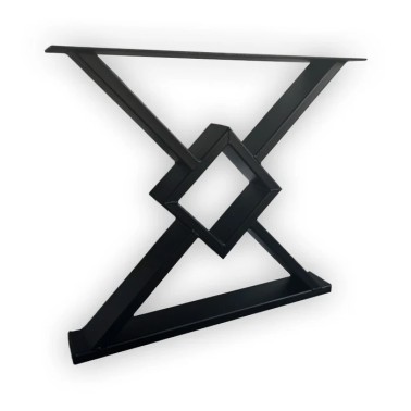 XO poot schuin - eettafel - set van 2 