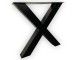 X-poten eettafel - set van 2