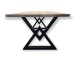 Diamant poot - eettafel - set van 2 