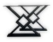 XO poot schuin - eettafel - set van 2 
