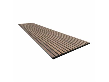 Akoestisch wandpaneel basic Teak