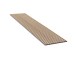 Akoestisch wandpaneel houtfineer Klassiek Eiken (Crème vilt/bruin mdf) 260x60cm